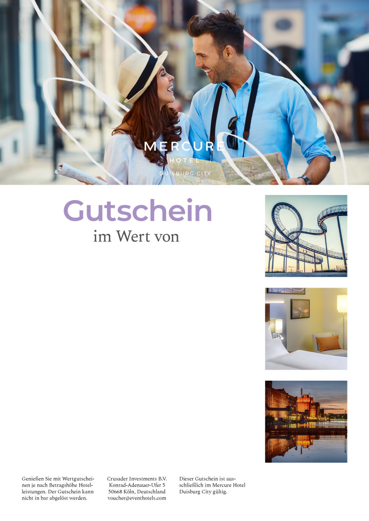 Mercure Hotel Duisburg City Wertgutschein
