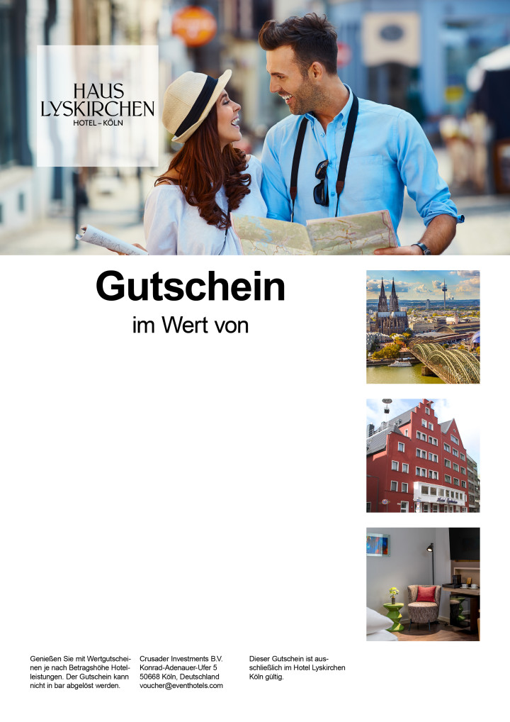 Haus Lyskirchen Köln Wertgutschein