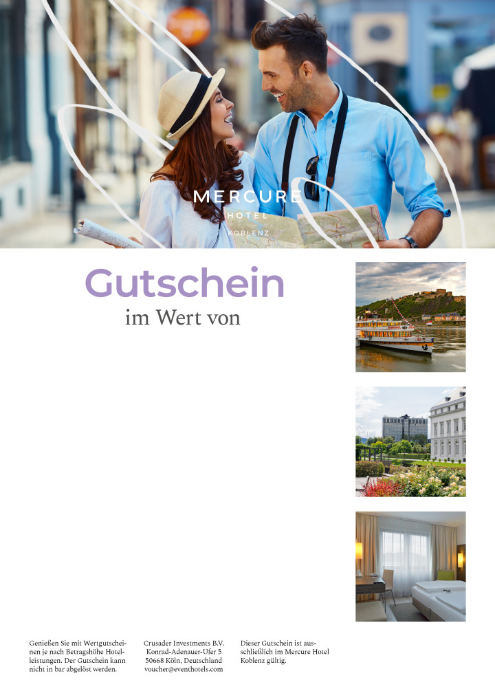 Mercure Koblenz Wertgutschein