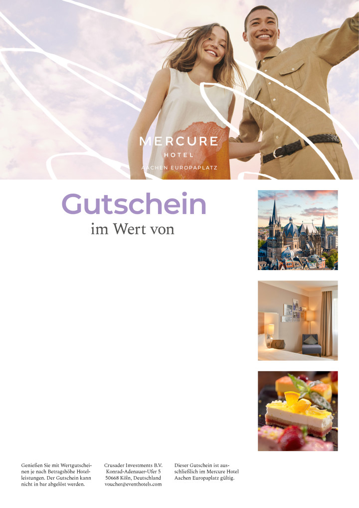 Mercure Aachen Europaplatz Wertgutschein